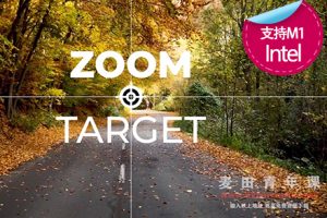 FCPX中文汉化插件 59组可自定义目标焦点缩放过渡转场预设 支M1 M2 M3